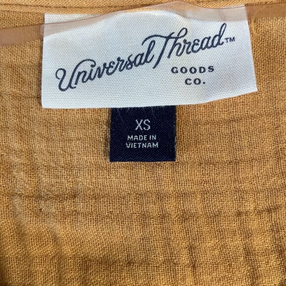 Universal Thread Cotton Midi Dress Cottagecore Prairie Soft Girl Minimalist XS - Picture 3 of 9